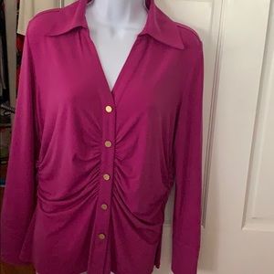 Simonton mauve blouse New without tags
